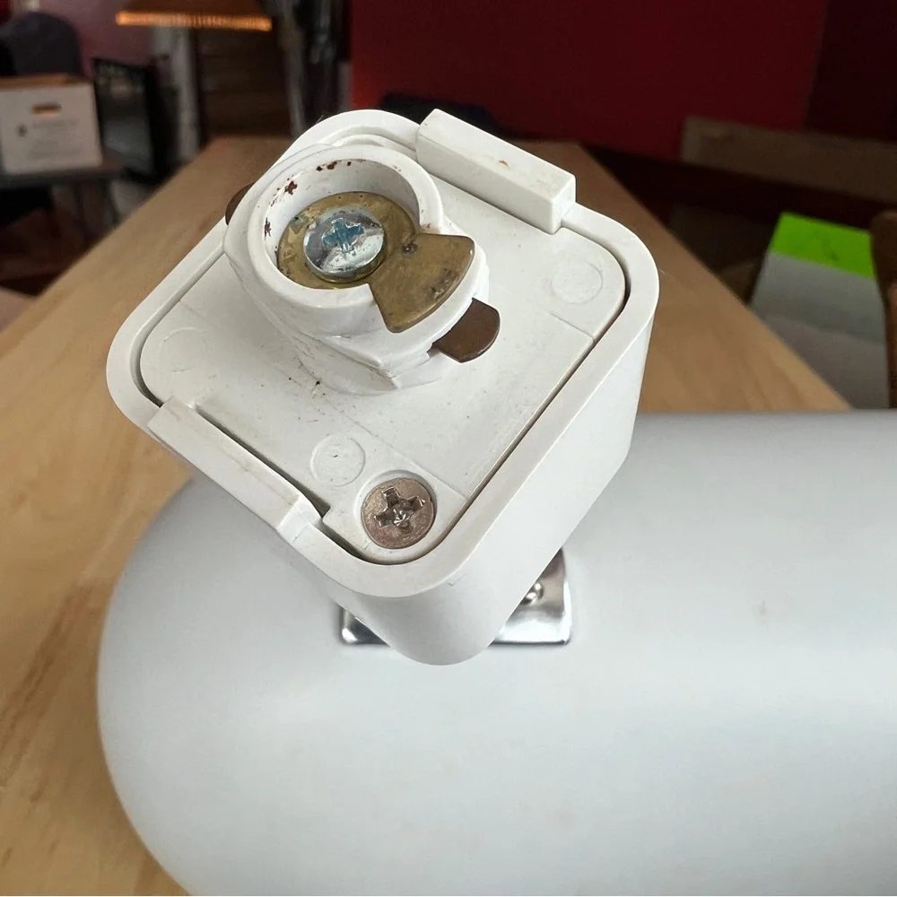 Track Lighting Fixture Bullet 215WH White Encon Trac-Tec 1988 Open Box